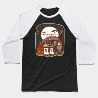 Spookies Cafe Baseball T-Shirt